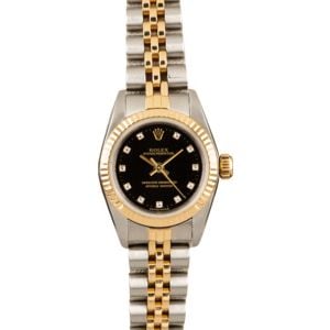 Rolex Oyster Perpetual 76193 11 Diamond Dial