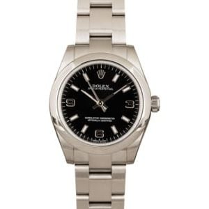 Rolex Oyster Perpetual 31mm 177200 Black