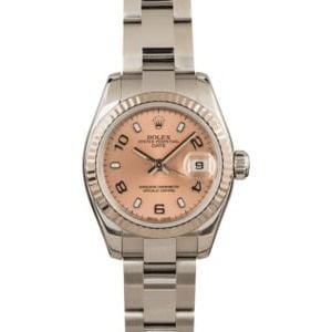 Ladies Rolex Date 179174 Stainless Steel