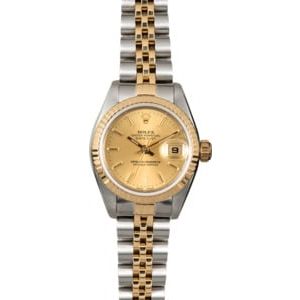 Datejust Rolex Ladies 79173 Champagne