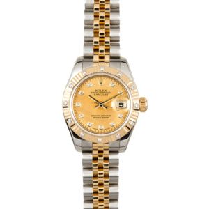 Ladies Datejust 179313 Diamond Mother Of Pearl