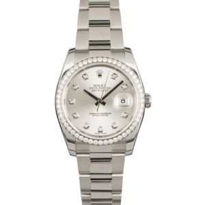 Used Rolex Datejust 116244 Diamonds