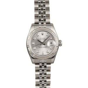 Pre Owned Rolex Women's Datejust 179174