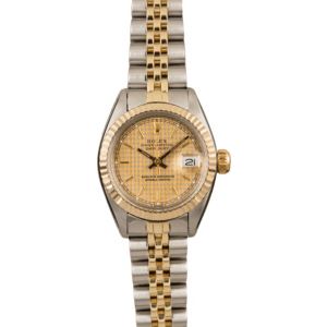 Pre-Owned Rolex Ladies Datejust 6917 Houndstooth