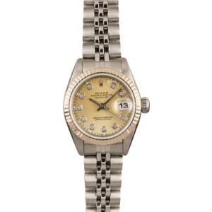 Used Rolex Lady Datejust 69160 Jubilee Bracelet