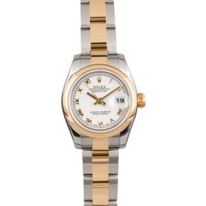 Used Ladies Rolex Datejust 179163 Roman Dial