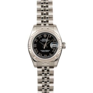 Ladies Rolex Steel Jubilee DateJust 179174