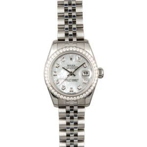 Rolex Lady Datejust 179384 with Diamonds