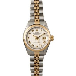 Rolex Datejust 79163 Ivory Pyramid Dial