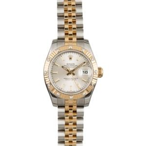 Two Tone Rolex Ladies Datejust 179313 Certified Pre Owned