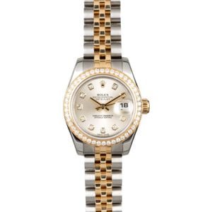 Rolex Ladies Datejust 179383 Diamond Bezel