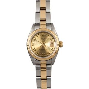 Rolex Ladies Datejust 69173 Two Tone Oyster Band