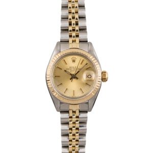 Used Rolex Date 6917 Champagne Dial