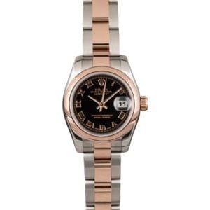 Rolex Lady Datejust 179161 Two Tone Everose