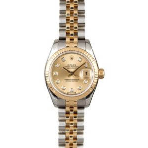 Women's Rolex Datejust 179173 Two Tone Jubilee