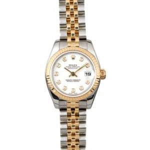 Rolex Lady-Datejust 179173 White Diamond