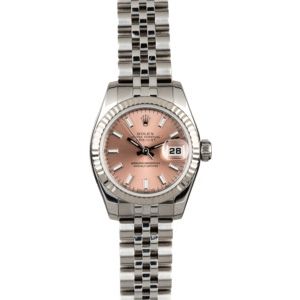 Rolex Lady Datejust 179174 Pink Dial