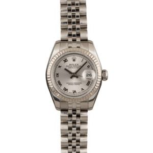 Pre-Owned Rolex Lady-Datejust 179174 Roman Dial