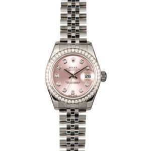 Rolex Lady-Datejust 179384 Diamond Bezel