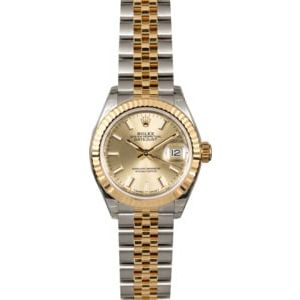 Rolex Lady Datejust 279173 Champagne Two Tone Jubilee