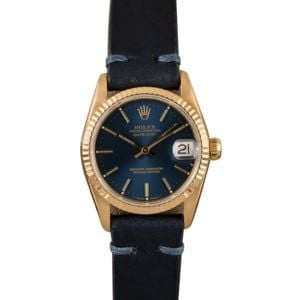 Rolex Midsize Datejust 68278 Blue Dial T