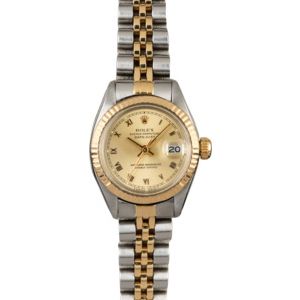 Rolex Datejust 6916 Champagne Roman Dial