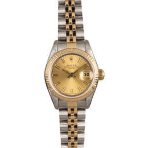 Rolex Datejust 69173 Two Tone Jubilee Band