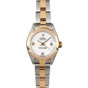 Rolex Lady Datejust 79163 White Dial