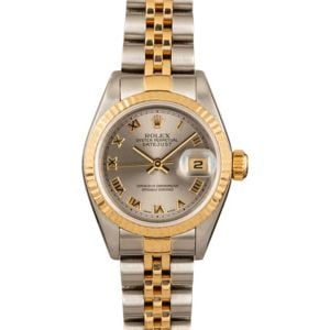 Rolex Ladies Datejust 79173 Slate Roman Dial