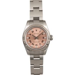 Rolex Lady Oyster Perpetual 176234 Pink Diamond Dial