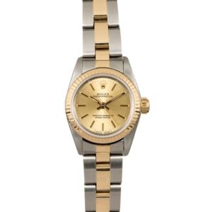 Rolex Oyster Perpetual 67193 Two Tone Oyster