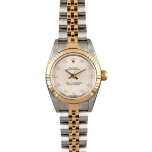 Rolex Lady Oyster Perpetual 76193 Diamonds