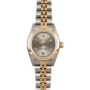 Rolex Oyster Perpetual 76183 Slate Dial