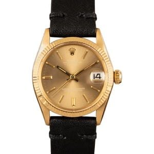 Rolex Date 6624 Yellow Gold