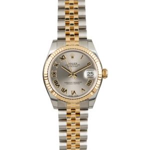 Rolex Datejust 178273 Steel Roman Dial