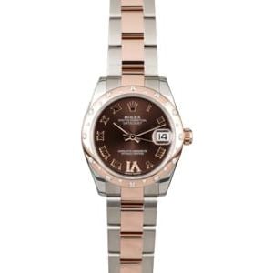 Rolex Datejust 178341 Chocolate Dial Two Tone Oyster