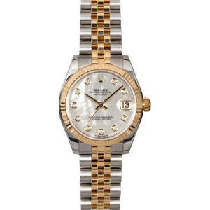 Rolex Datejust 178273MDJ Mother of Pearl Diamond Dial