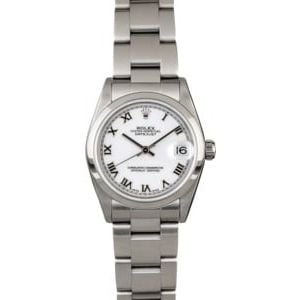 Rolex 31MM Datejust 78240 White Roman