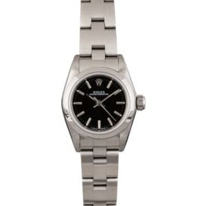 Pre Owned Ladies Rolex Steel Oyster 67180