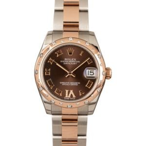 Rolex 31MM Datejust 178341 Rose Gold Oyster