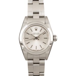 Rolex Ladies Oyster Perpetual 76080 Steel