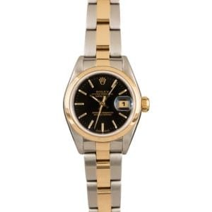 Rolex Lady Datejust 79163 Black Index