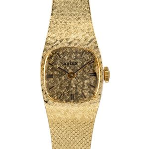 Yellow Gold Vintage Ladies Rolex Cocktail