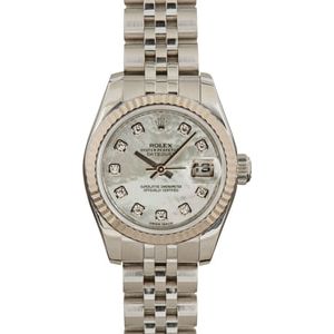 Used Rolex Datejust 179174 MOP Diamond Dial