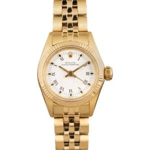 Rolex Ladies Oyster Perpetual 6719 Honeycomb