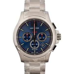 Longines Conquest V.H.P. Chronograph Stainless Steel