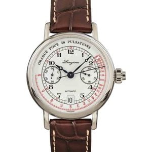 Longines Heritage Column Wheel Chronograph Stainless Steel