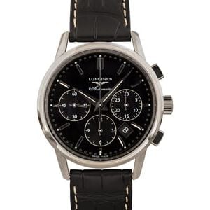 Longines Column-Wheel Chronograph Stainless Steel