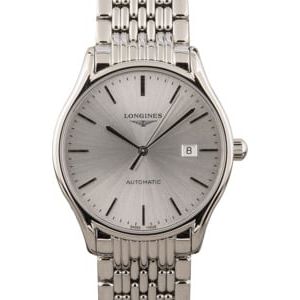 Longines Lyre Stainless Steel Silver Dial