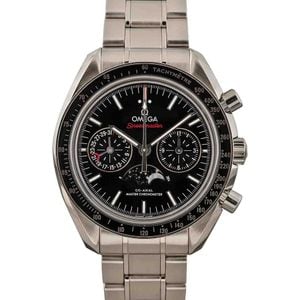 Omega Speedmaster Moonphase Black Dial